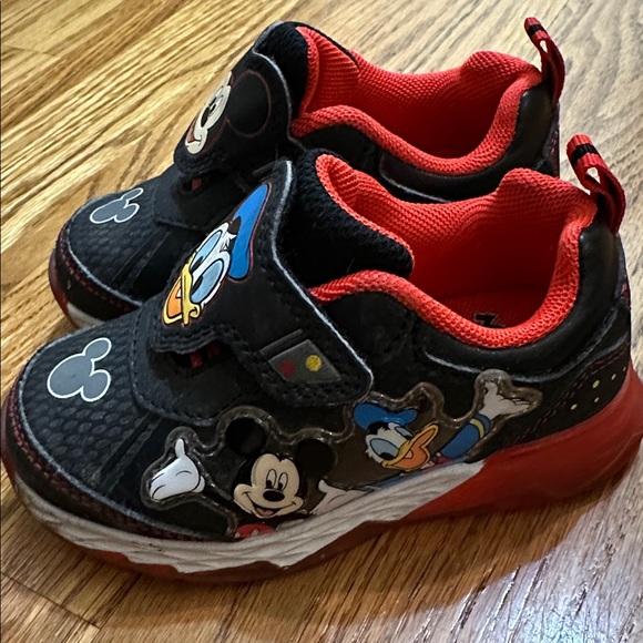Disney Mickey and Toy Story Kids Sneakers - (SET of 2) Black and Blue - Picture 2 of 5